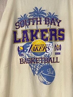 South Bay LAKERS 2026 t-shirt NEW promo only EXCLUSIVE + LAKERS Rally towel!💛💜